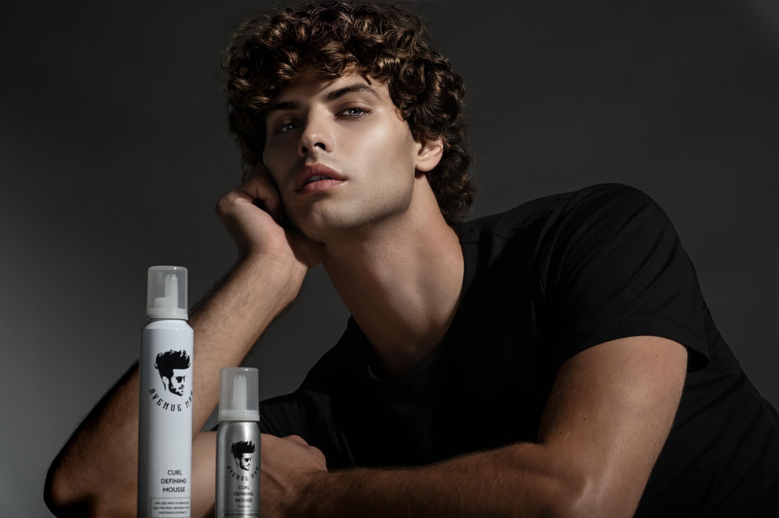 Avenue Man Mousse application douce sur cuir chevelu sensible