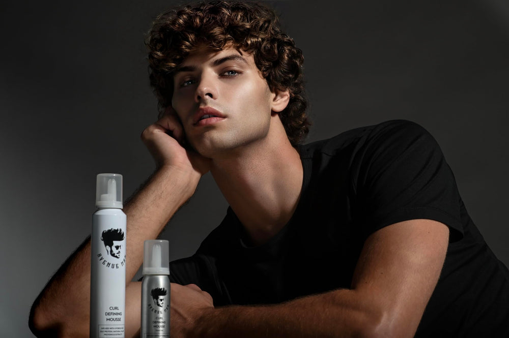 Avenue Man Mousse application douce sur cuir chevelu sensible