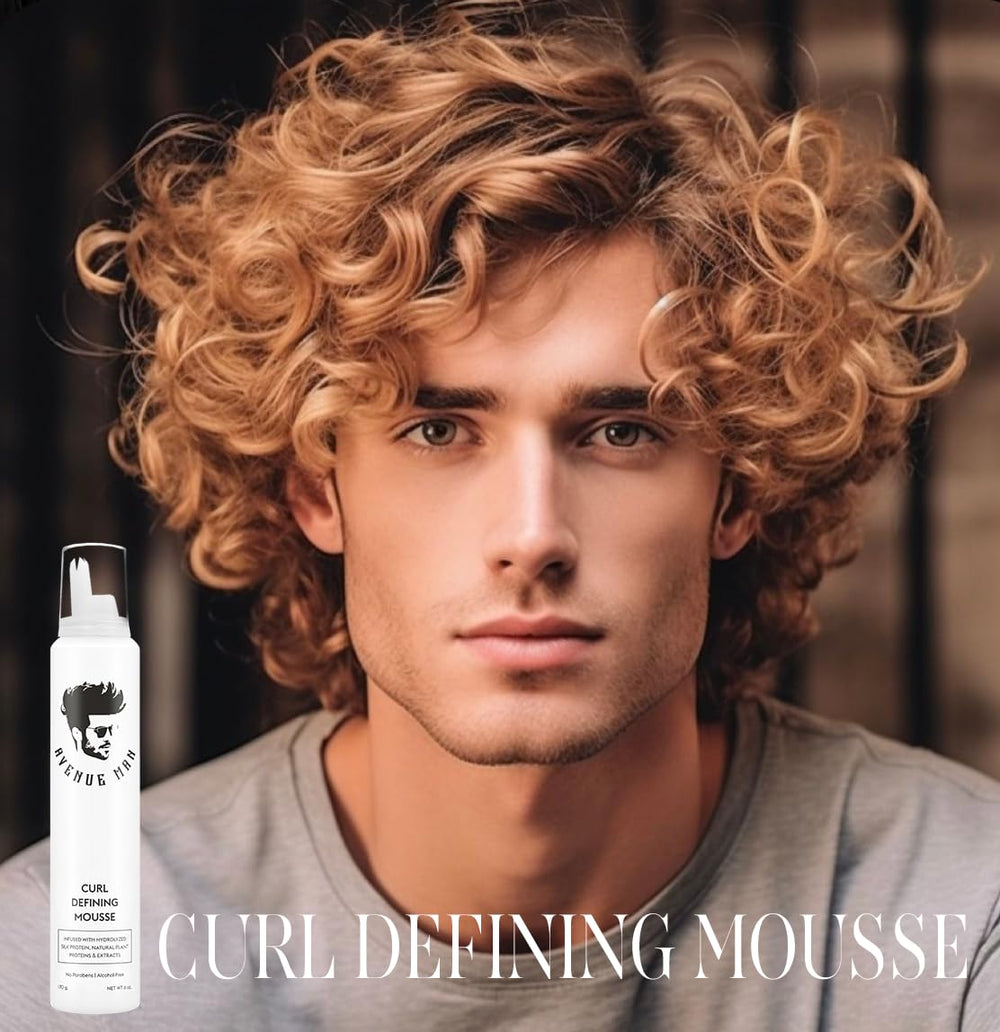 Avenue Man Mousse formule eau-base sans alcool pour usage quotidien
