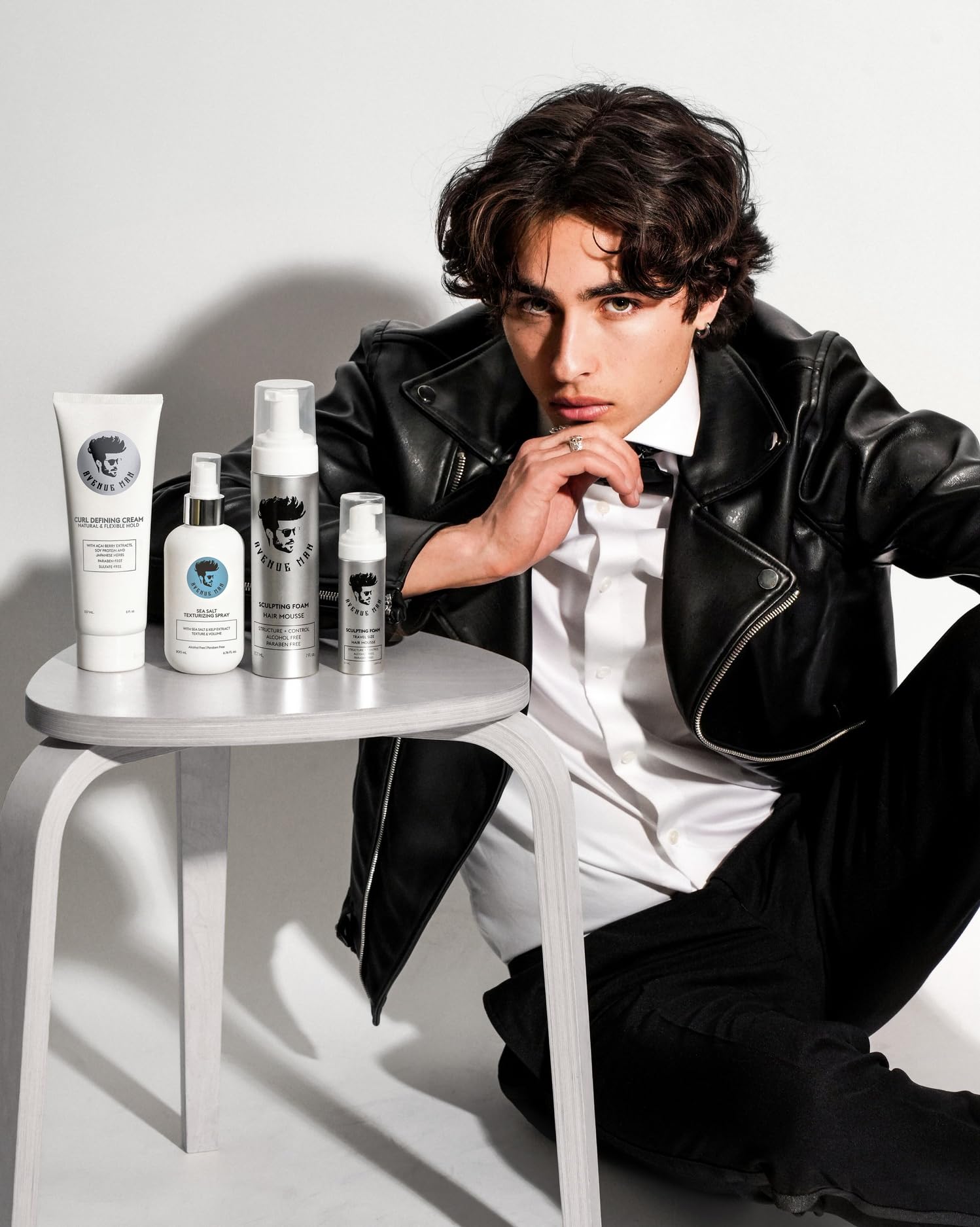Avenue Man utilisation-quotidienne-styling, parfait pour un style texturé et naturel.