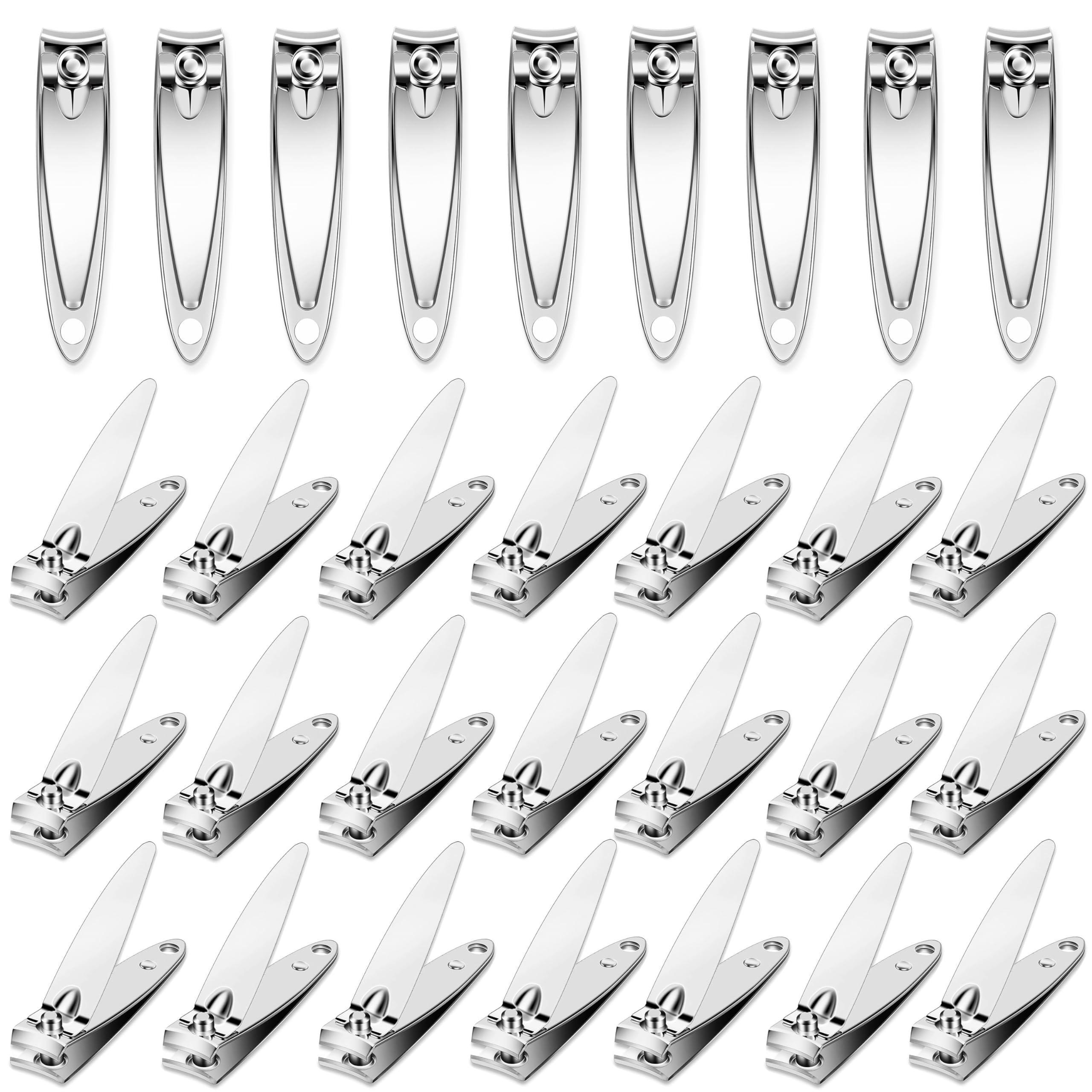 AVERZELLA ensemble-ciseaux-ongles inox durable pour usage quotidien