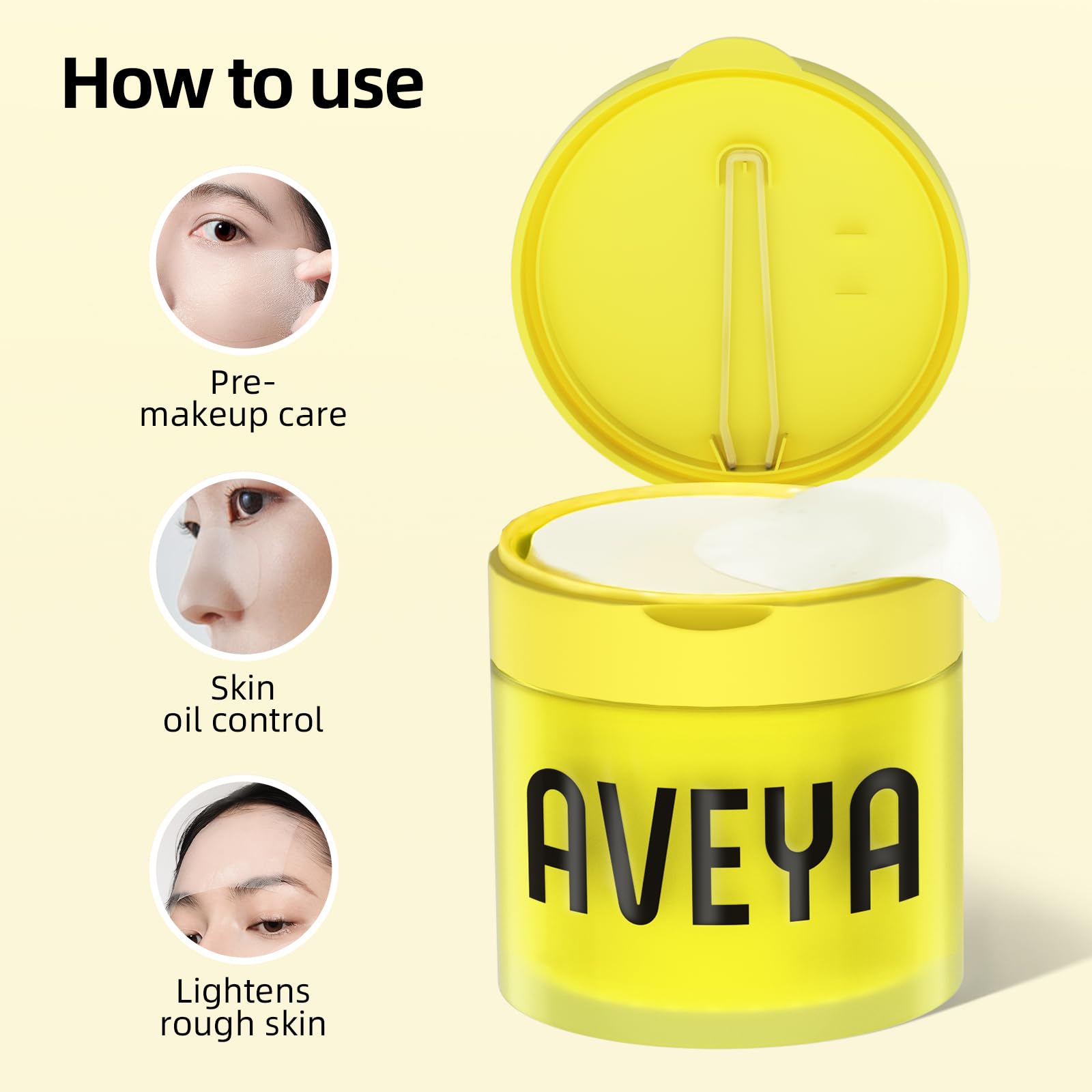 AVEYA disques format voyage pratique et léger pour soin nomade