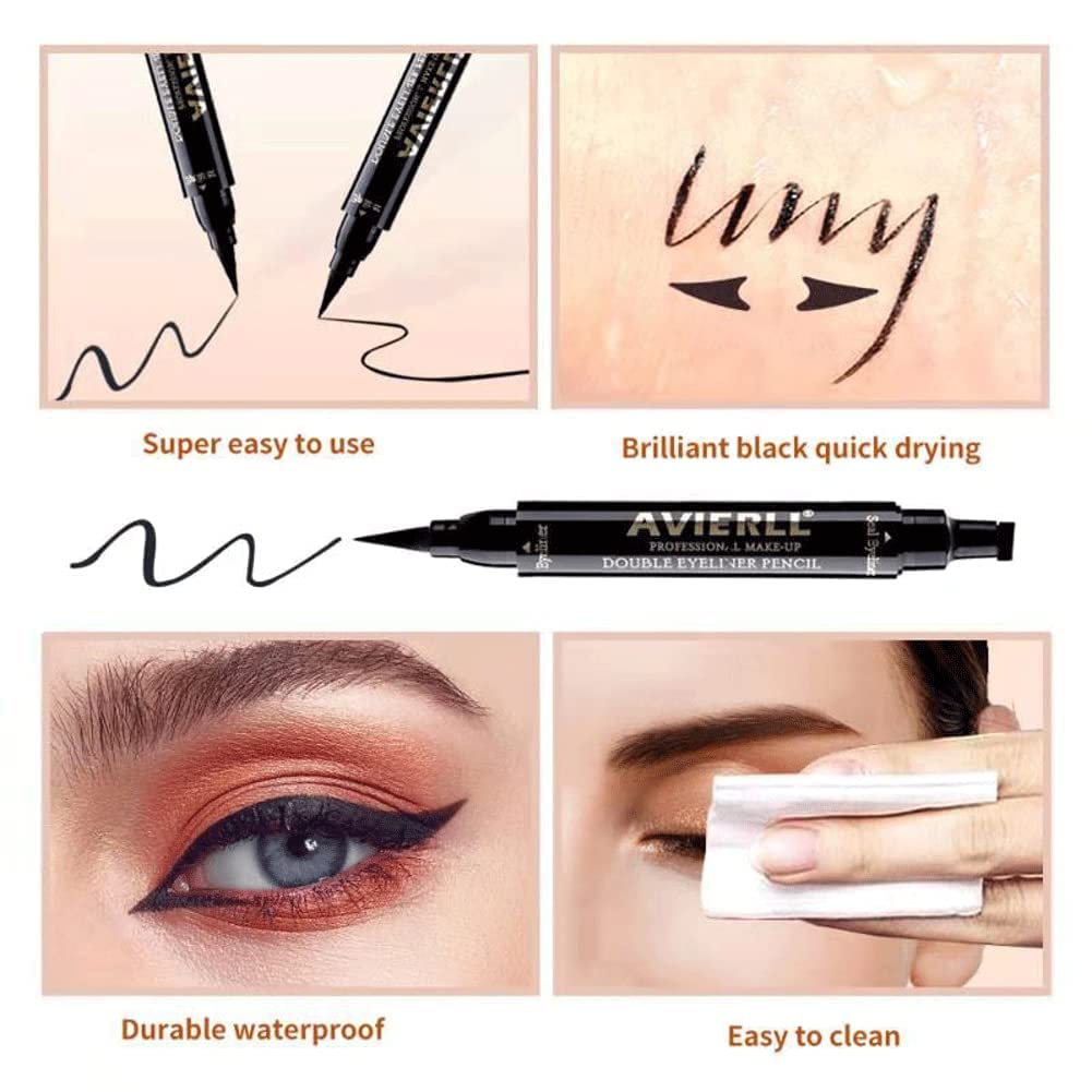 AVIERLL tampon-delineateur-ailes-noir droite, contour net en un geste.