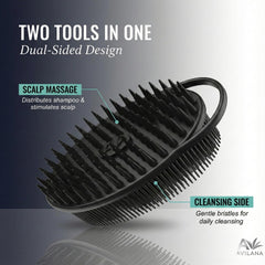 Avilana brosse-silicones-cheveux-colorés: adaptée sans décoloration pour cheveux colorés
