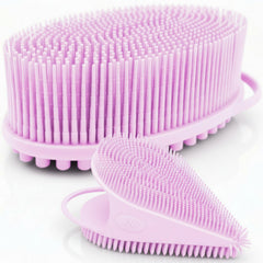 Ensemble Avilana en silicone pour corps et visage, pratique et durable.