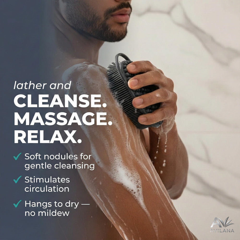 Séchage rapide après chaque usage avec Avilana sous la douche.