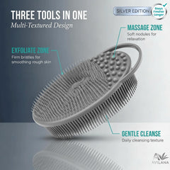 Avilana Silver Edition : silicone non poreux qui sèche rapidement après chaque douche.
