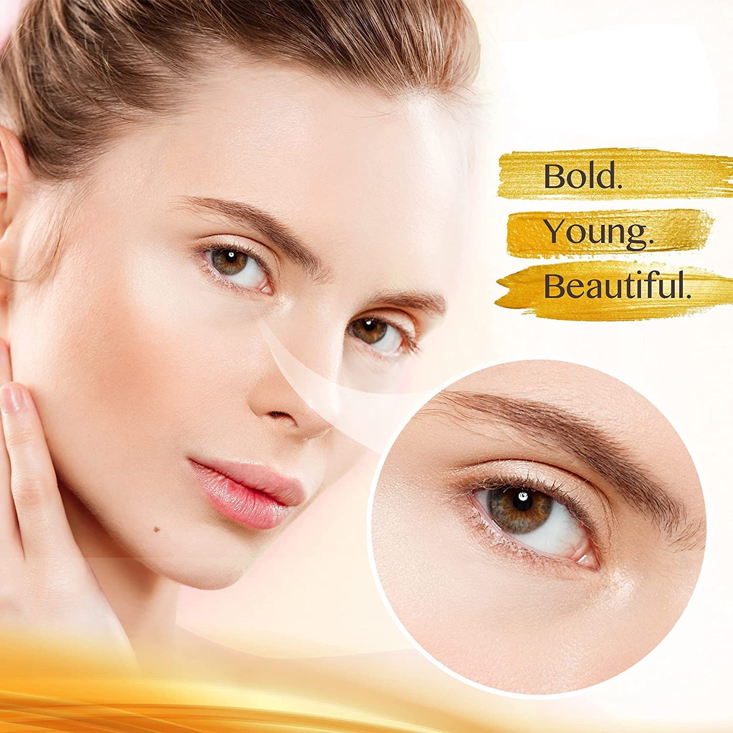 AVJONE hydratation intense regard frais et durable autour des yeux.