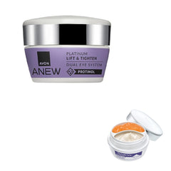 AVON ANEW Brightening Dual Eye System flacon, soin ciblé pour le contour des yeux.