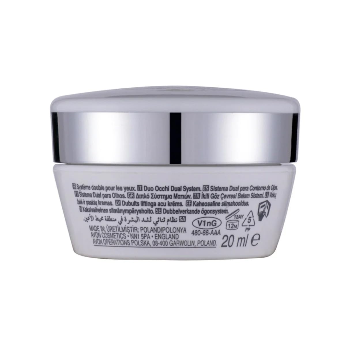 Rituel quotidien AVON ANEW Brightening Dual Eye System, soin frais et efficace.