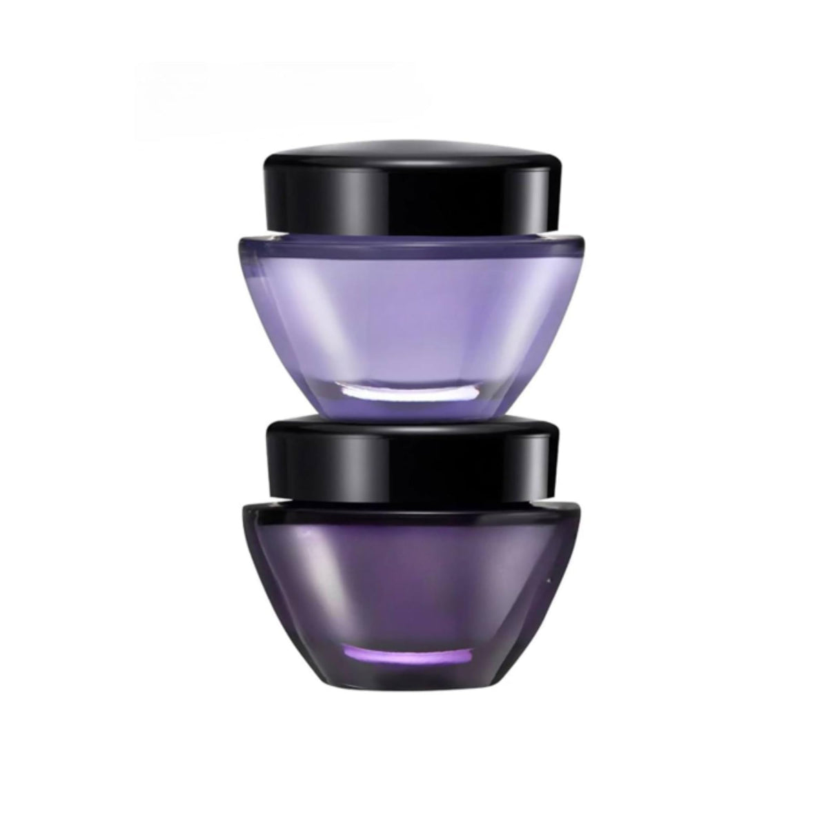 Crèmes AVON Anew Platinum duo jour et nuit pour une peau plus lisse et éclatante.
