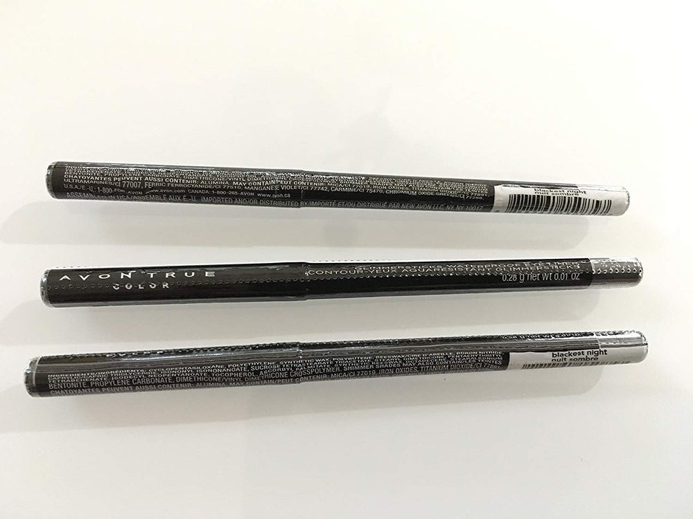 AVON Glimmersticks crayon yeux waterproof noir, tenue longue durée.