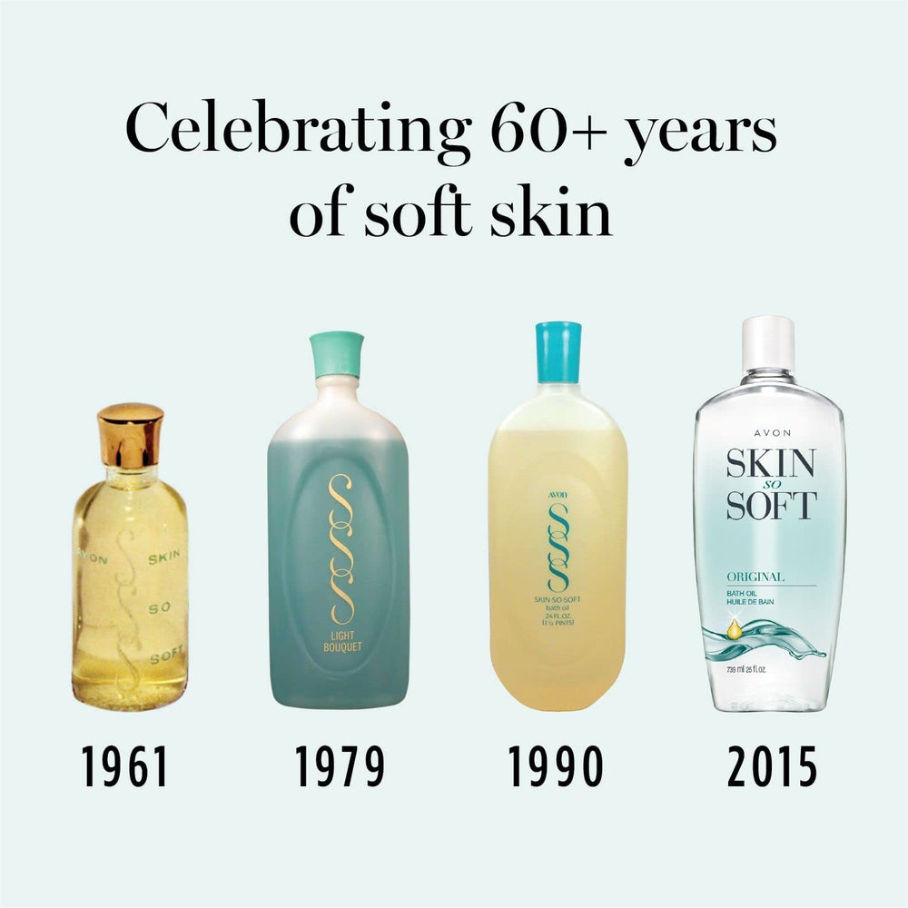 Expérience douche quotidienne agréable avec AVON Skin So Soft.