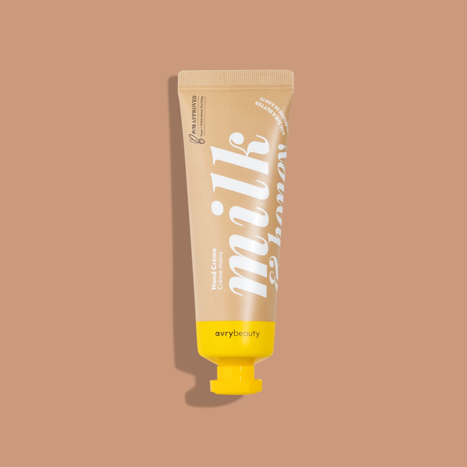 AVRYBEAUTY lait et miel offre une absorption rapide pour usage quotidien.