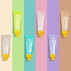 AVRYBEAUTY lait et miel texture légère sans gras, pénètre rapidement.
