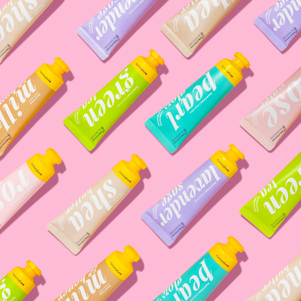 Lotion AvryBeauty karité Éclat Perlé, hydratation douce et parfum subtil.