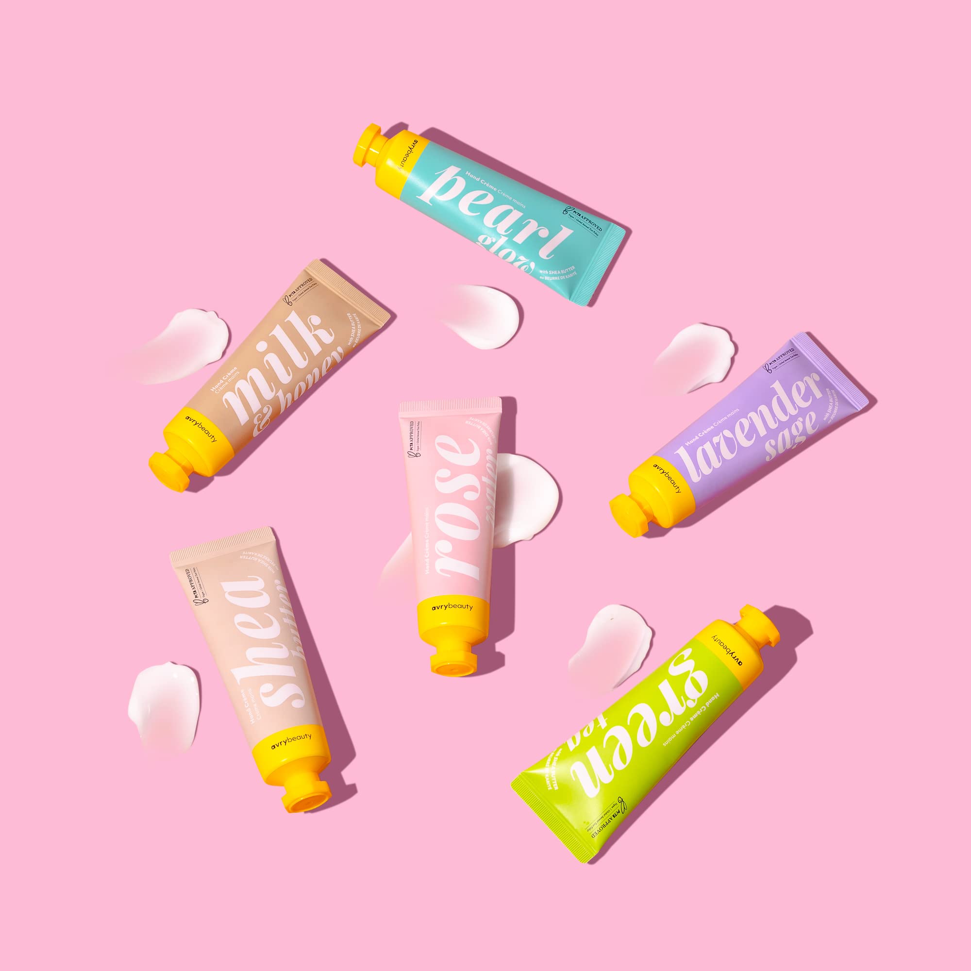 AVRYBEAUTY format-quotidien lotion mains lavande-sauge, idéal sac à main.
