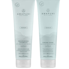 Awapuhi Wild Ginger Shampoo : bouteille, nettoyage en douceur et protection des cheveux.