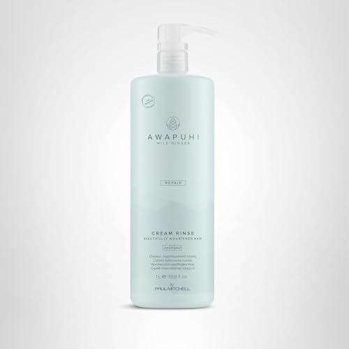 Soin compatible couleur Awapuhi Wild Ginger Crème Rinage protégeant les reflets.