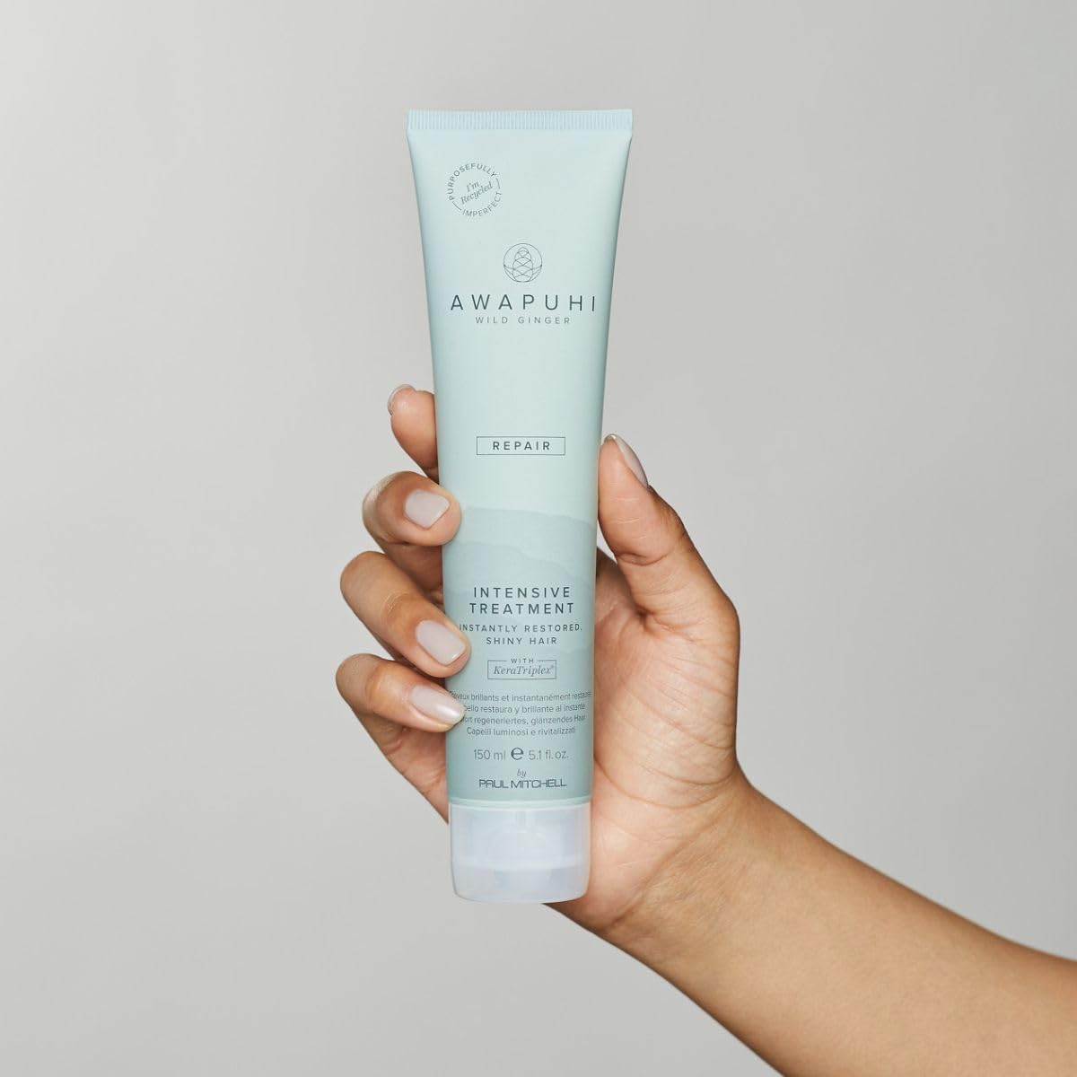 Awapuhi Wild Ginger: texture du masque révélant douceur après usage.