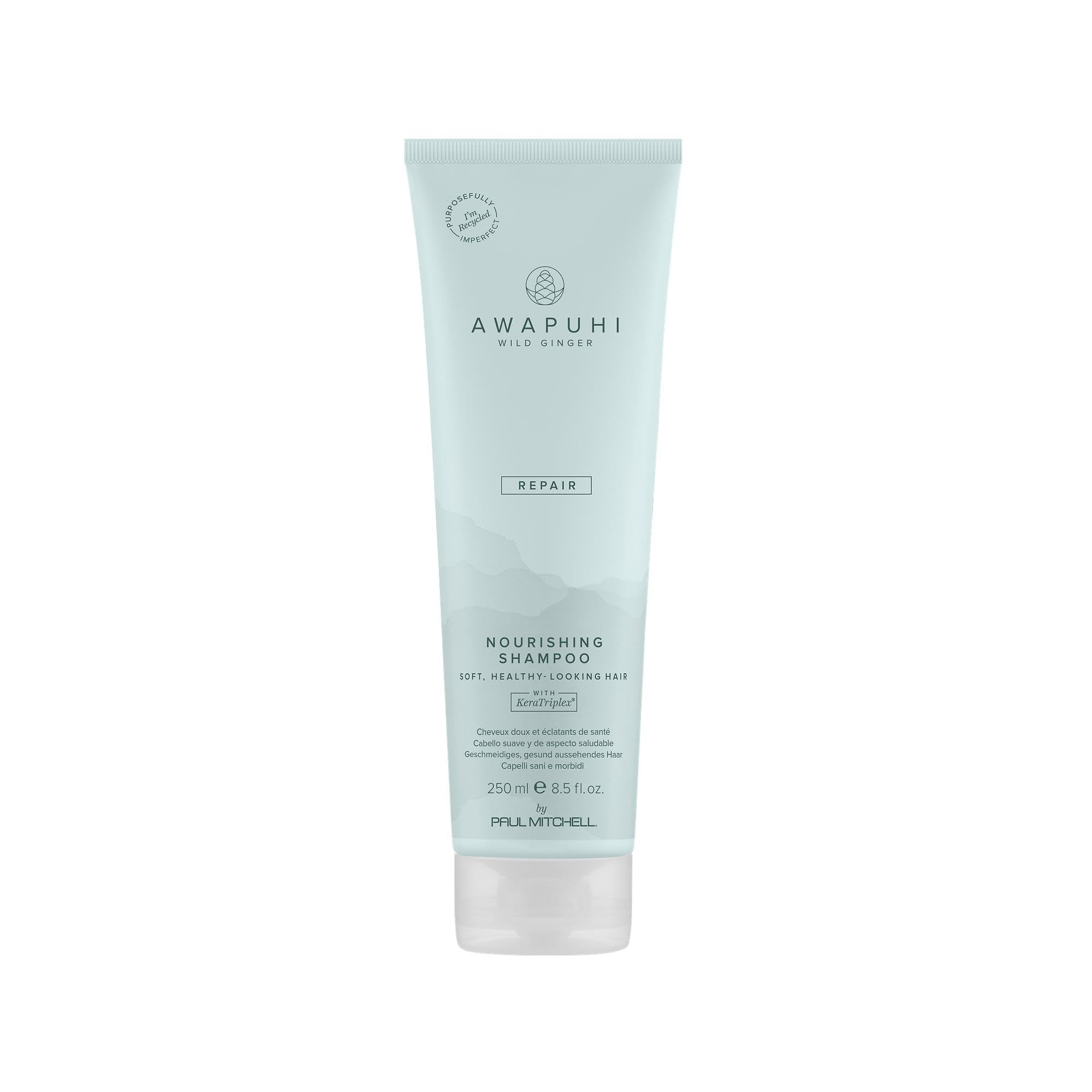 Awapuhi Wild Ginger Shampooing Nourrissant bouteille: soin profond et protection couleur.