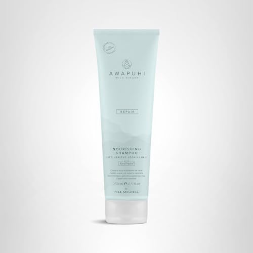 Senteur gingembre-thé du shampooing Awapuhi Wild Ginger Nourrissant lors du lavage.