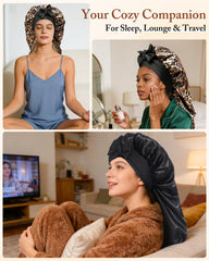AWAYTR bonnet doublure polyester, douceur et surface lisse pour réduire les frottements.
