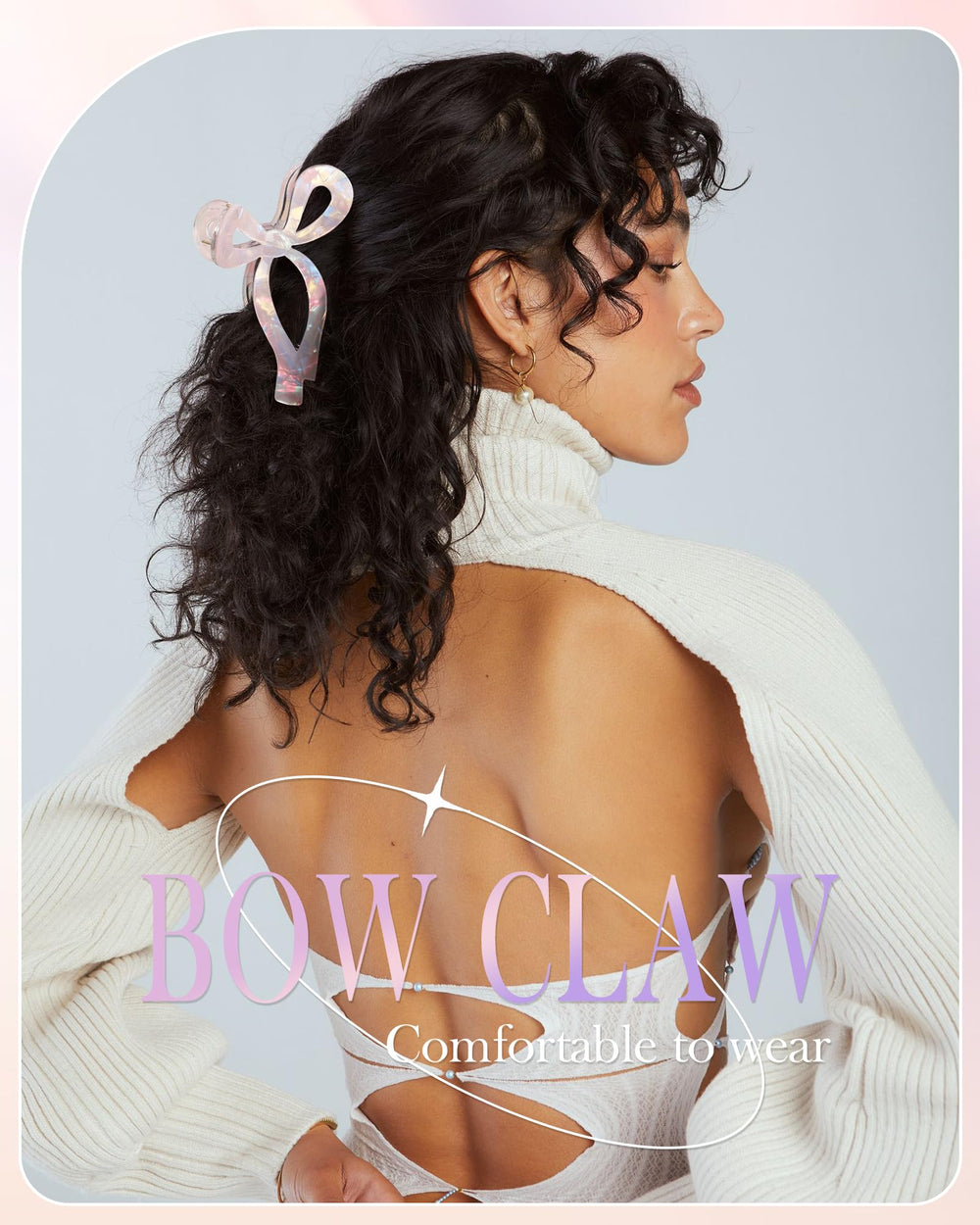 AWAYTR pinces bow ressort métallique durable
