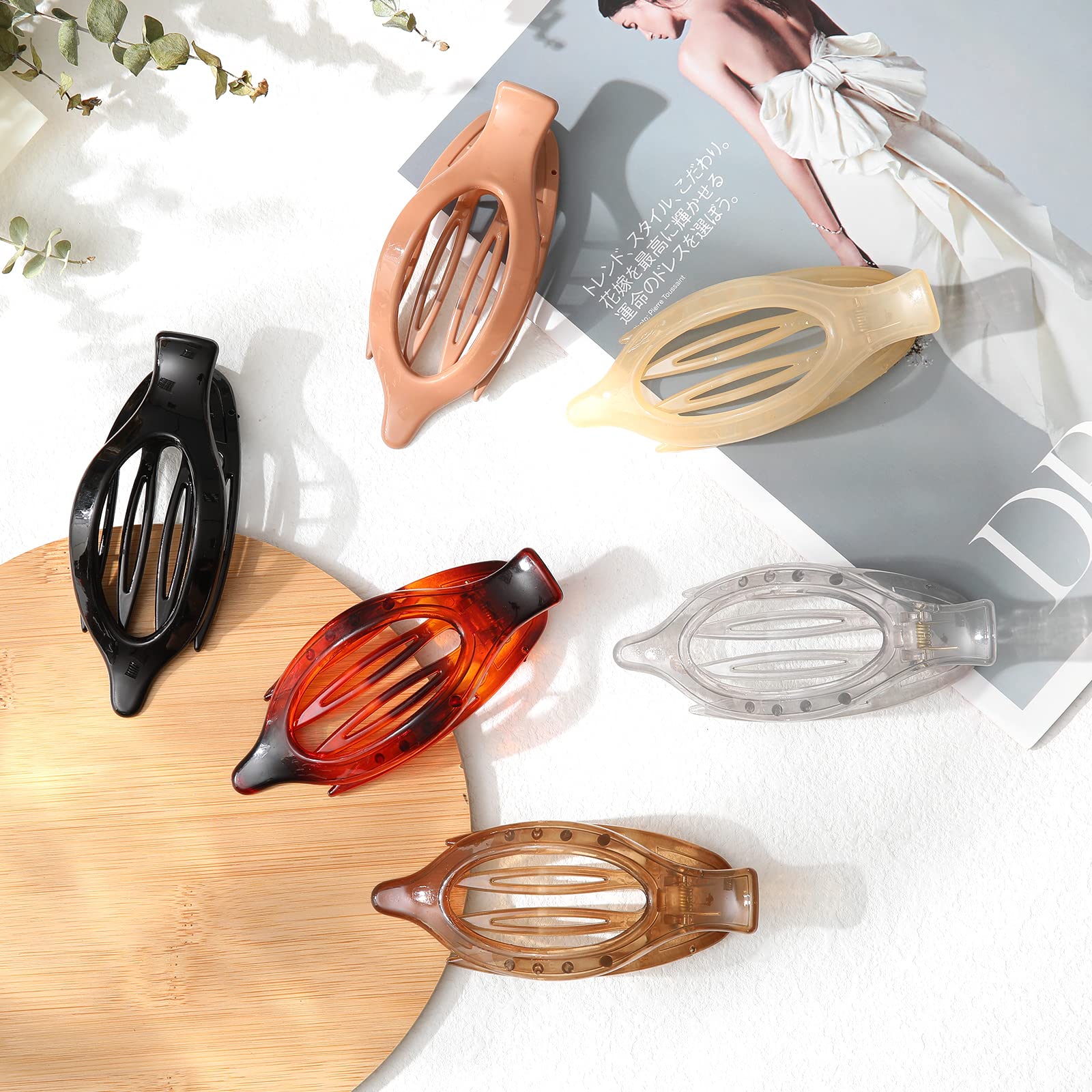 Utilisation quotidienne des pinces AWAYTR Concorde pour cheveux variés