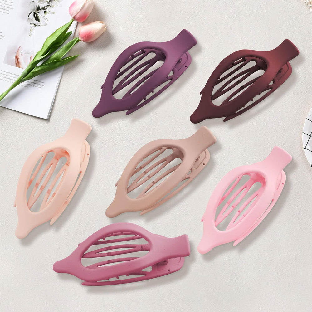 AwayTR pinces cheveux plates rose mat-usage quotidien, parfaites pour retouches rapides.
