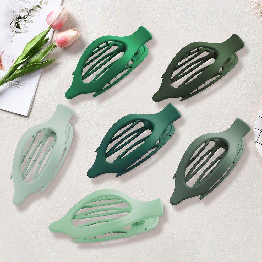 AWAYTR serre-cheveux plat vert matte, design léger et confortable