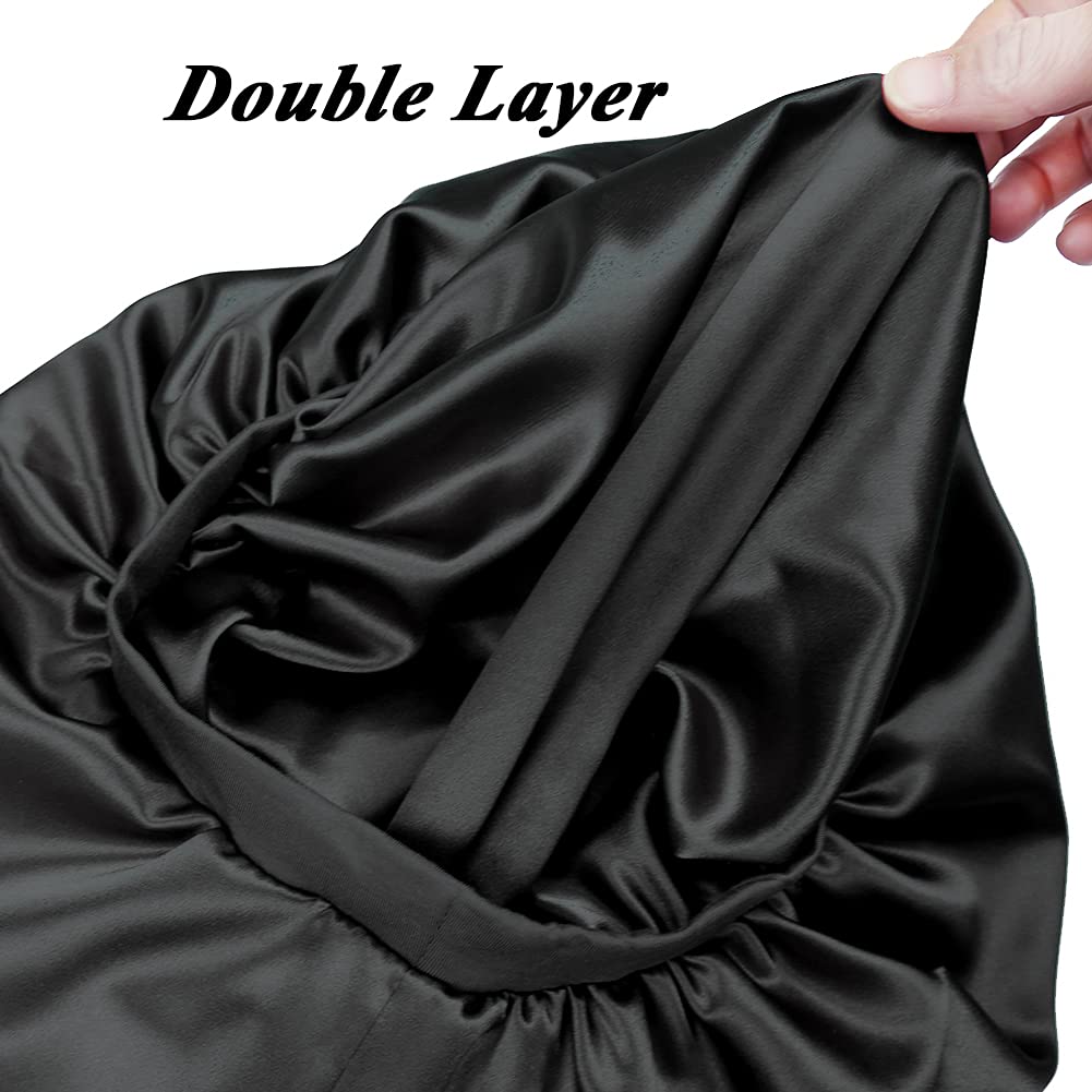 AweFeel bonnet satin avec bande élastique douce offre un ajustement confortable