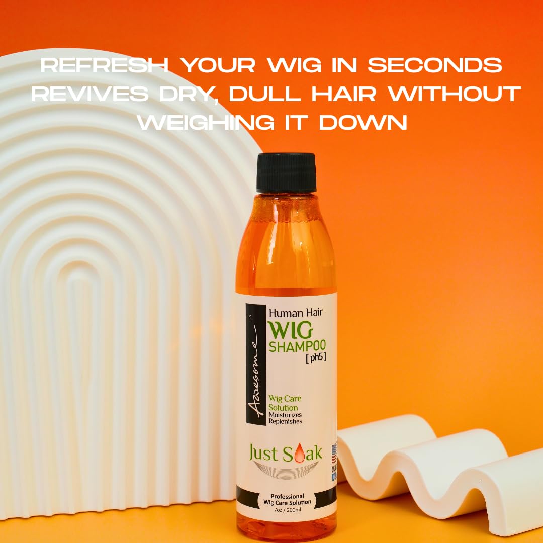 Awesome wig shine finish creates silky, natural-looking texture.