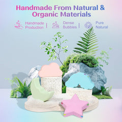 AWKUWA bombe-bain emballage-paques: packaging soigné, cadeau idéal pour Pâques.
