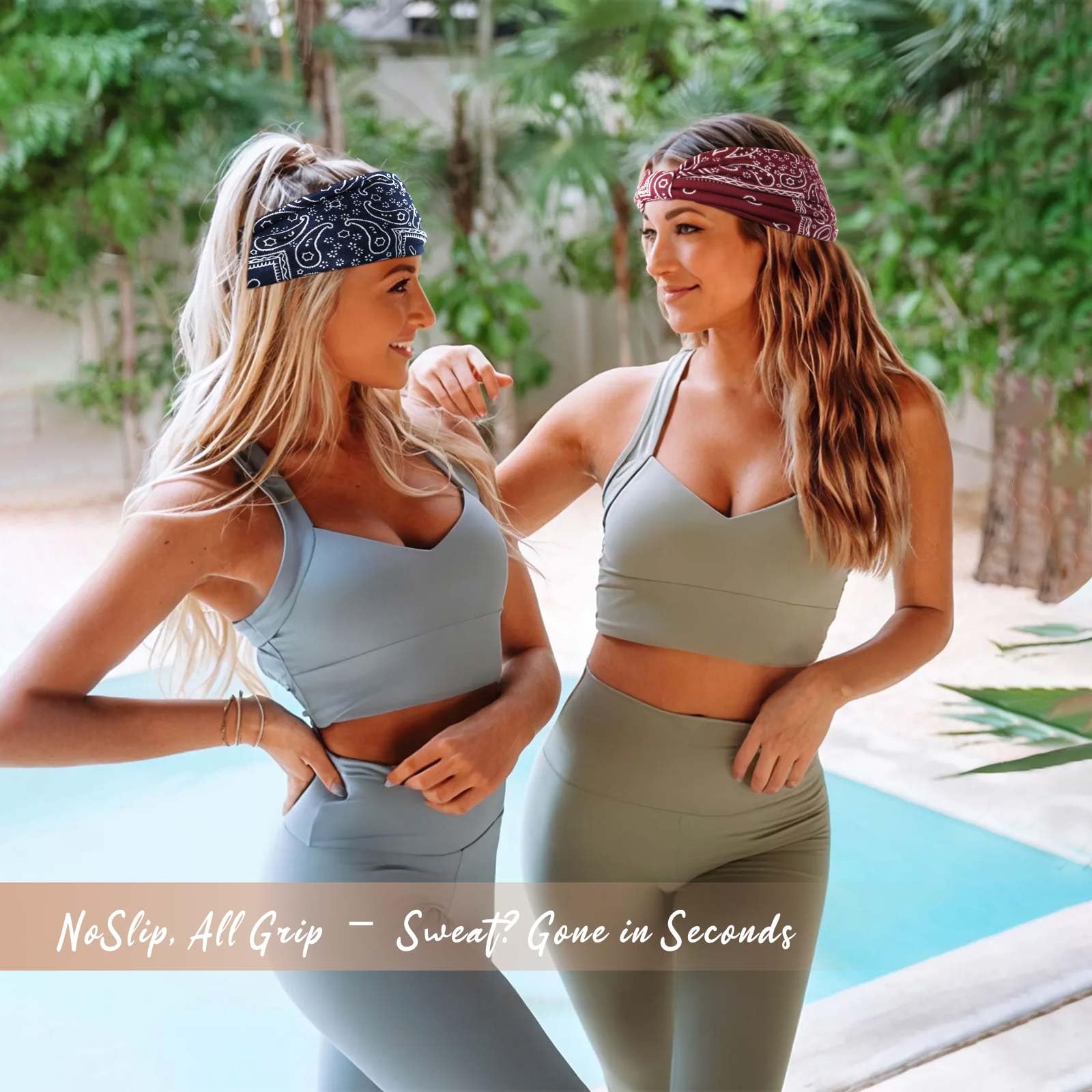 Bandeau Awumbuk extensible jusqu'à 36 cm s'adapte à toutes les tours de tête.