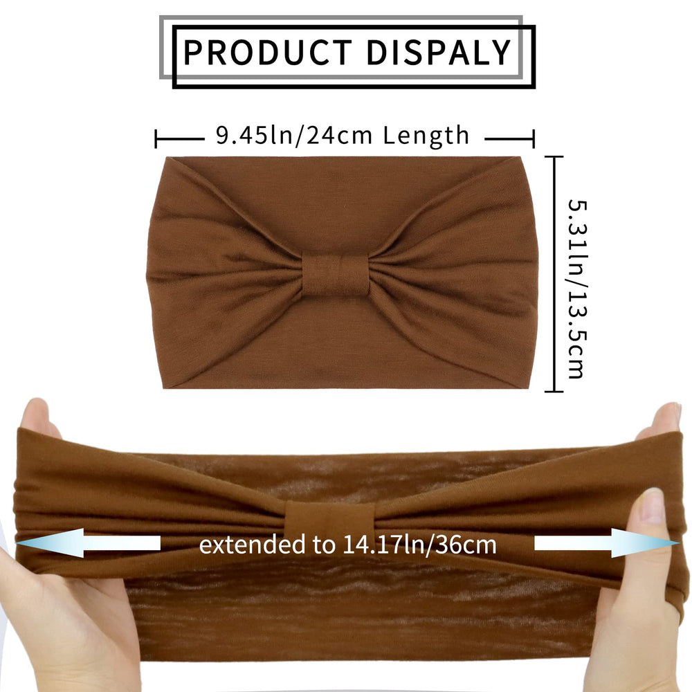 Texture douce du bandeau Awumbuk large en polyester-spandex, sensation agréable sur la peau.