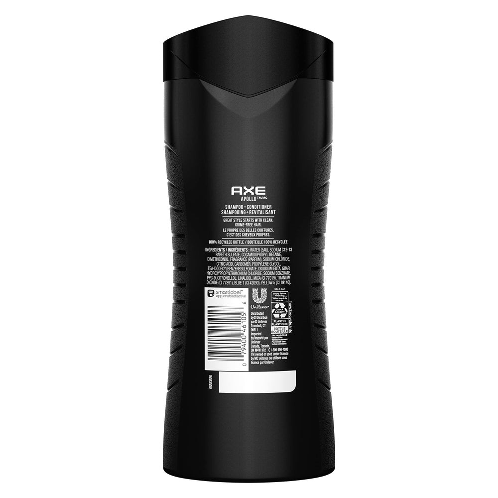 AXE Apollo 2 en 1: rinçage rapide et efficace.