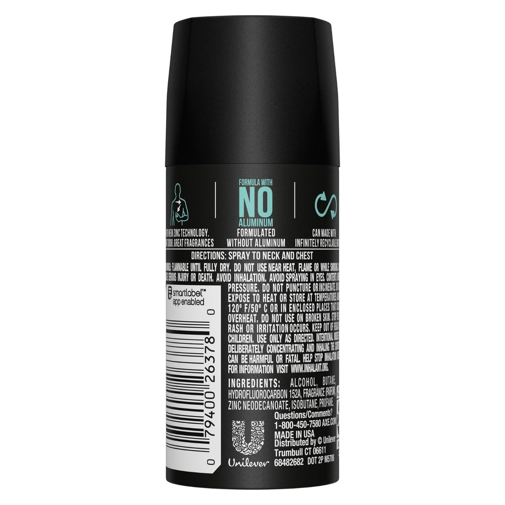 AXE Apollo – odeur sage et cèdre, parfum boisé et frais.