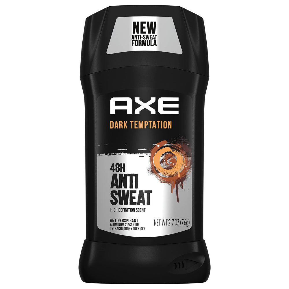 AXE Dark Temptation emballage du bâton désodorisant pour routine quotidienne