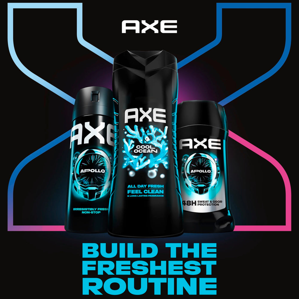 AXE Cool Ocean: parfum frais grâce aux huiles essentielles pour un quotidien énergisant