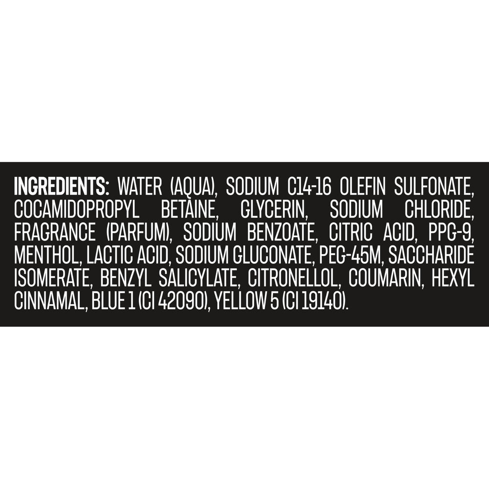 AXE Cool Ocean: produit testé dermatologiquement sans parabènes pour la paix cutanée