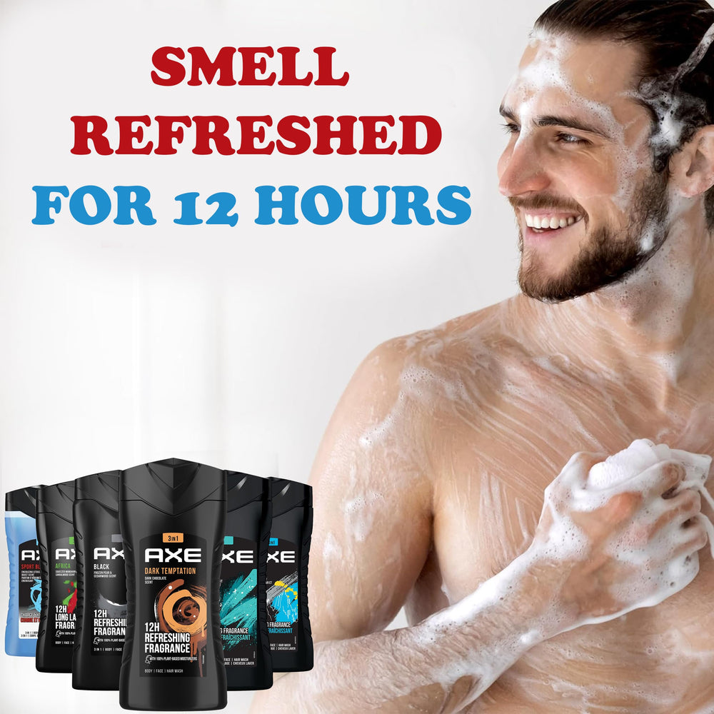 AXE Dark Temptation : arôme suave pour un moment rapide.