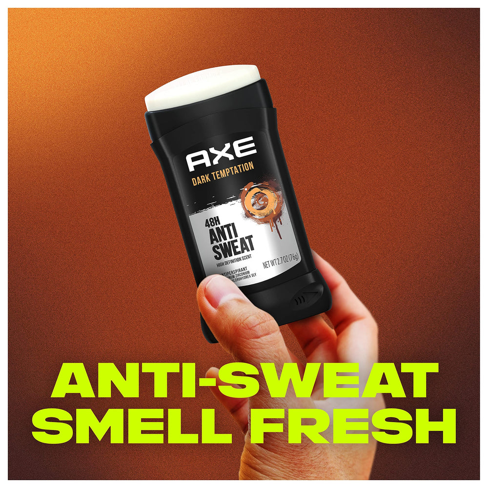 AXE Dark Temptation notes épicées poivre rouge pour un profil masculin