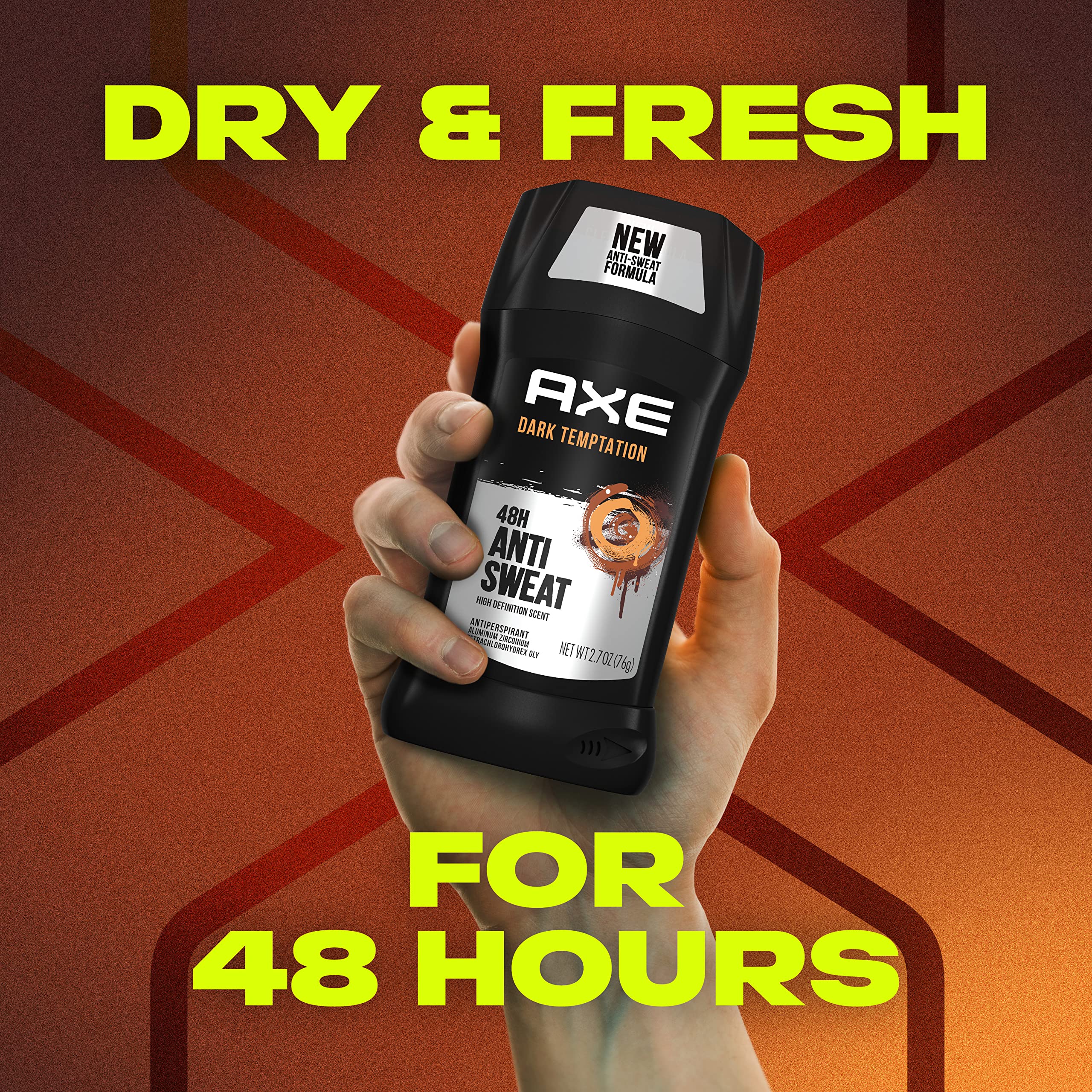 AXE Dark Temptation protection 48h pour une sensation sèche