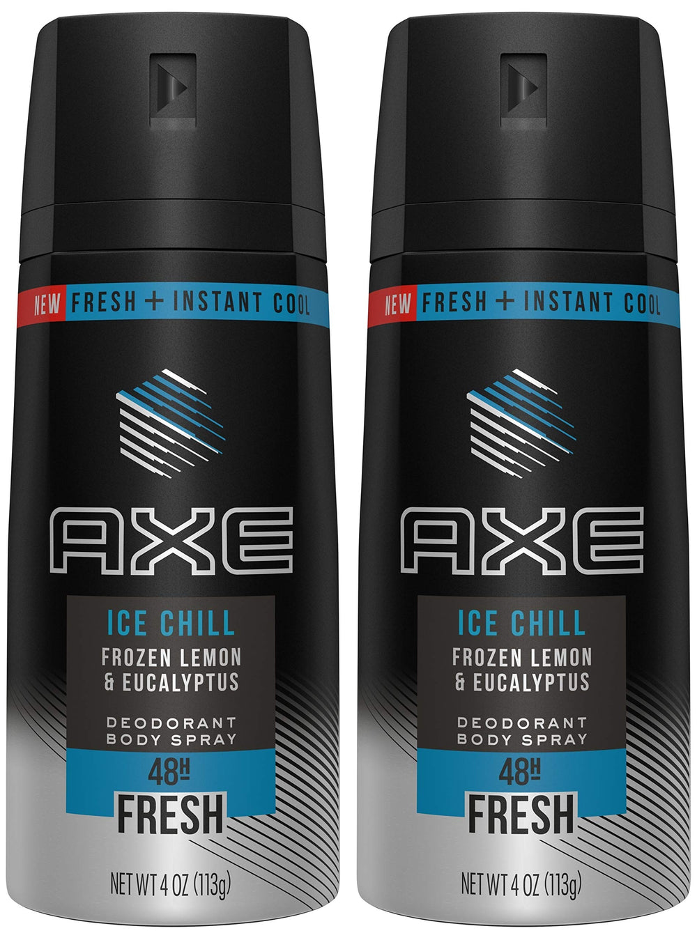 Axe Ice Chill déodorant en pulvérisateur — flacon frais et prêt à l'emploi.