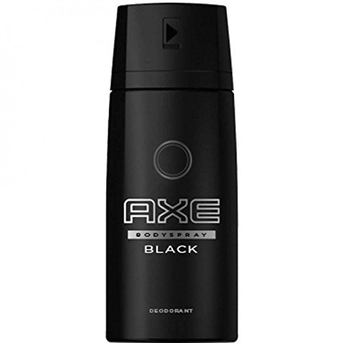 AXE déodorant spray noir, flacon 150 ml, offre une fraîcheur tout au long de la journée.