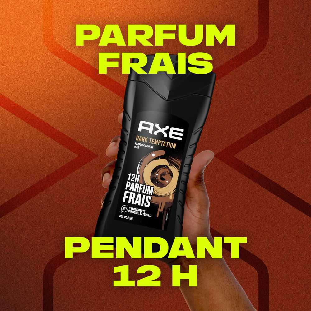 Axe Dark Temptation - emballage élégant qui attire le regard.