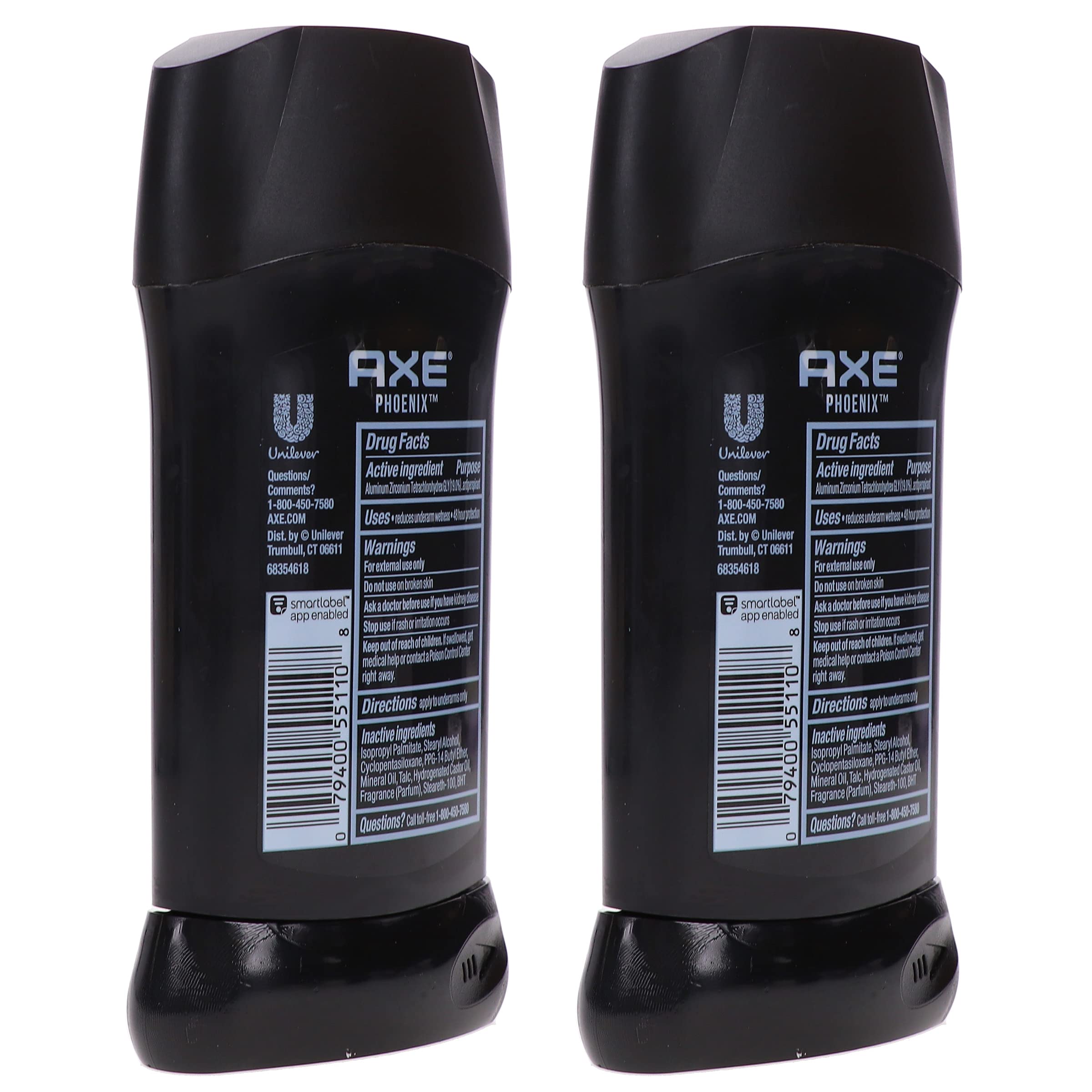 AXE Dry Phoenix: application facile et rapide sur la peau.