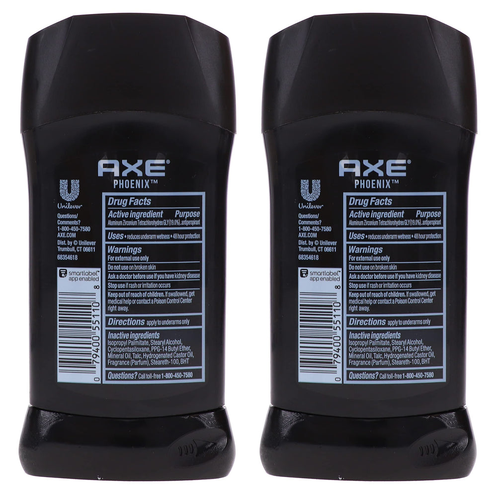 AXE Phoenix: parfum frais et fruité mis en avant.