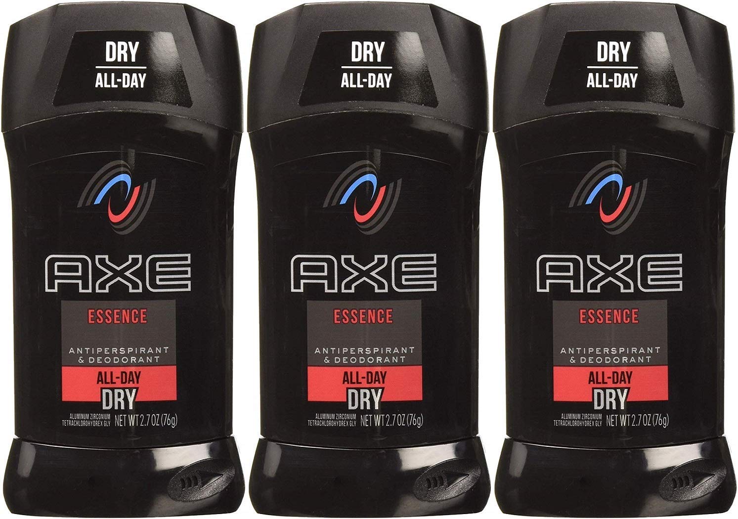 AXE Essence Déodorant Stick, visuel montrant application facile et fraîcheur durable